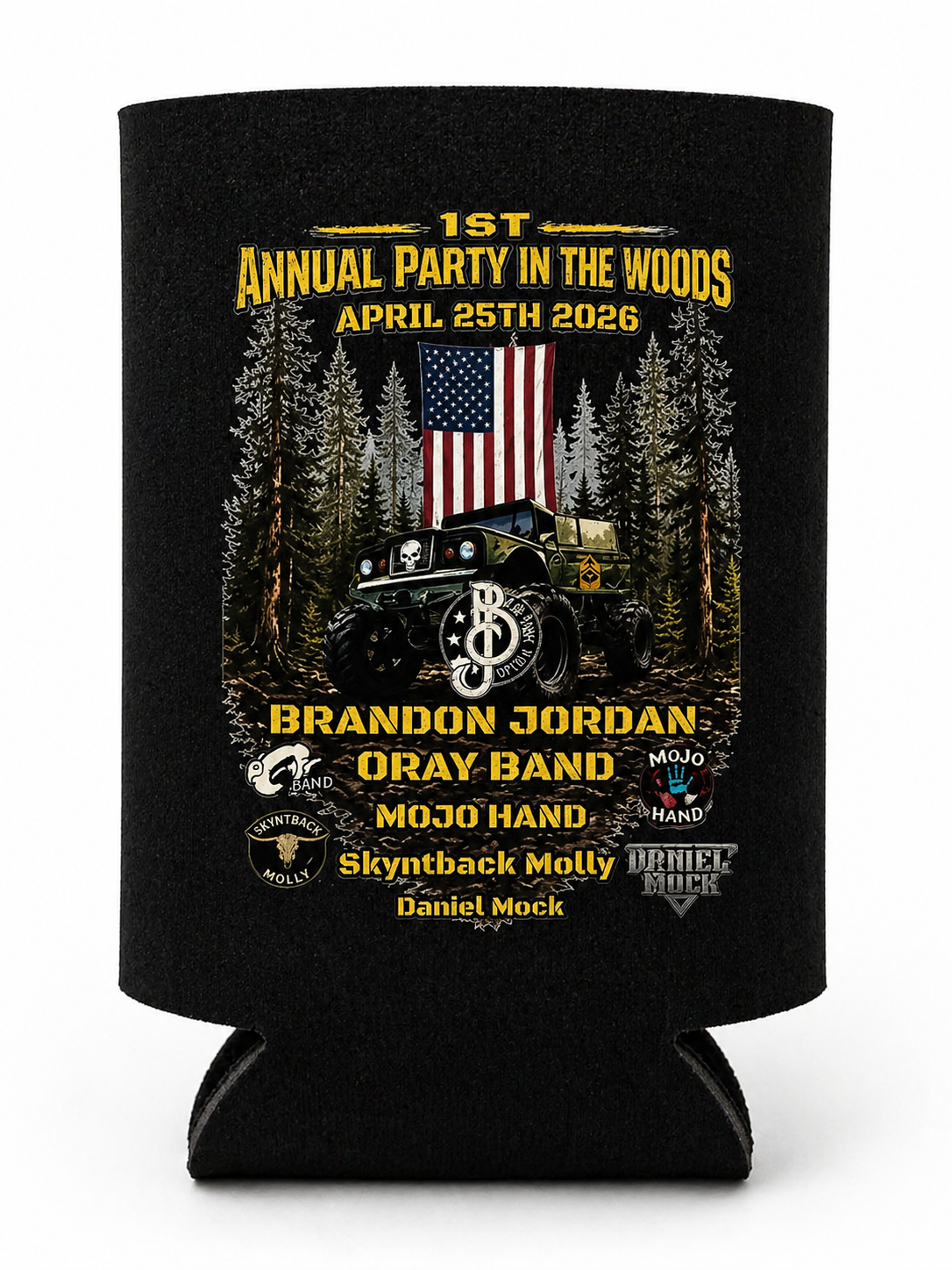 Party in the Woods - Koozies