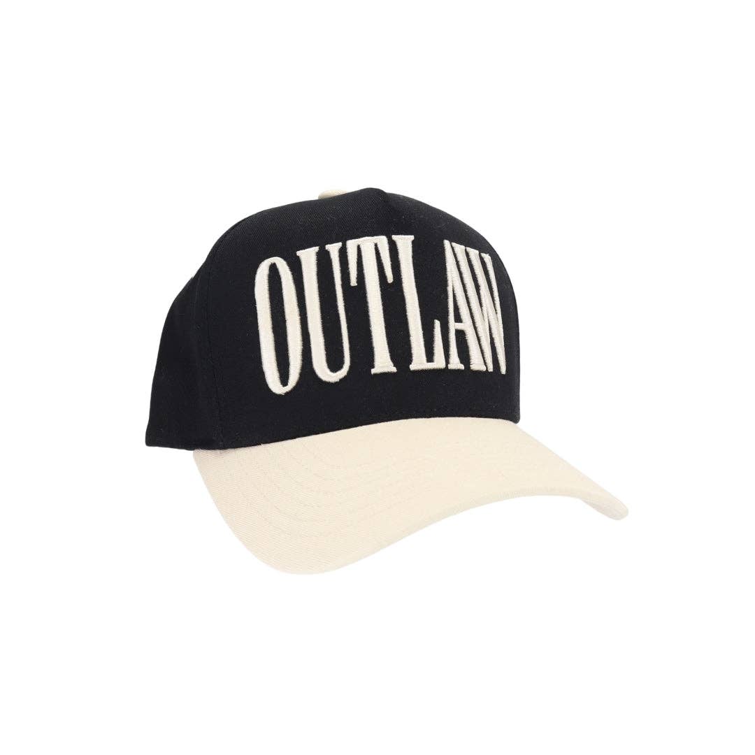 Outlaw C.C Puff Embroidered Trucker Hat TCM0024