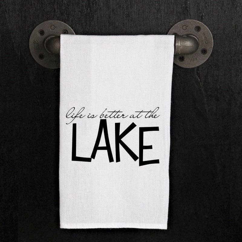 Life is better at the lake.
