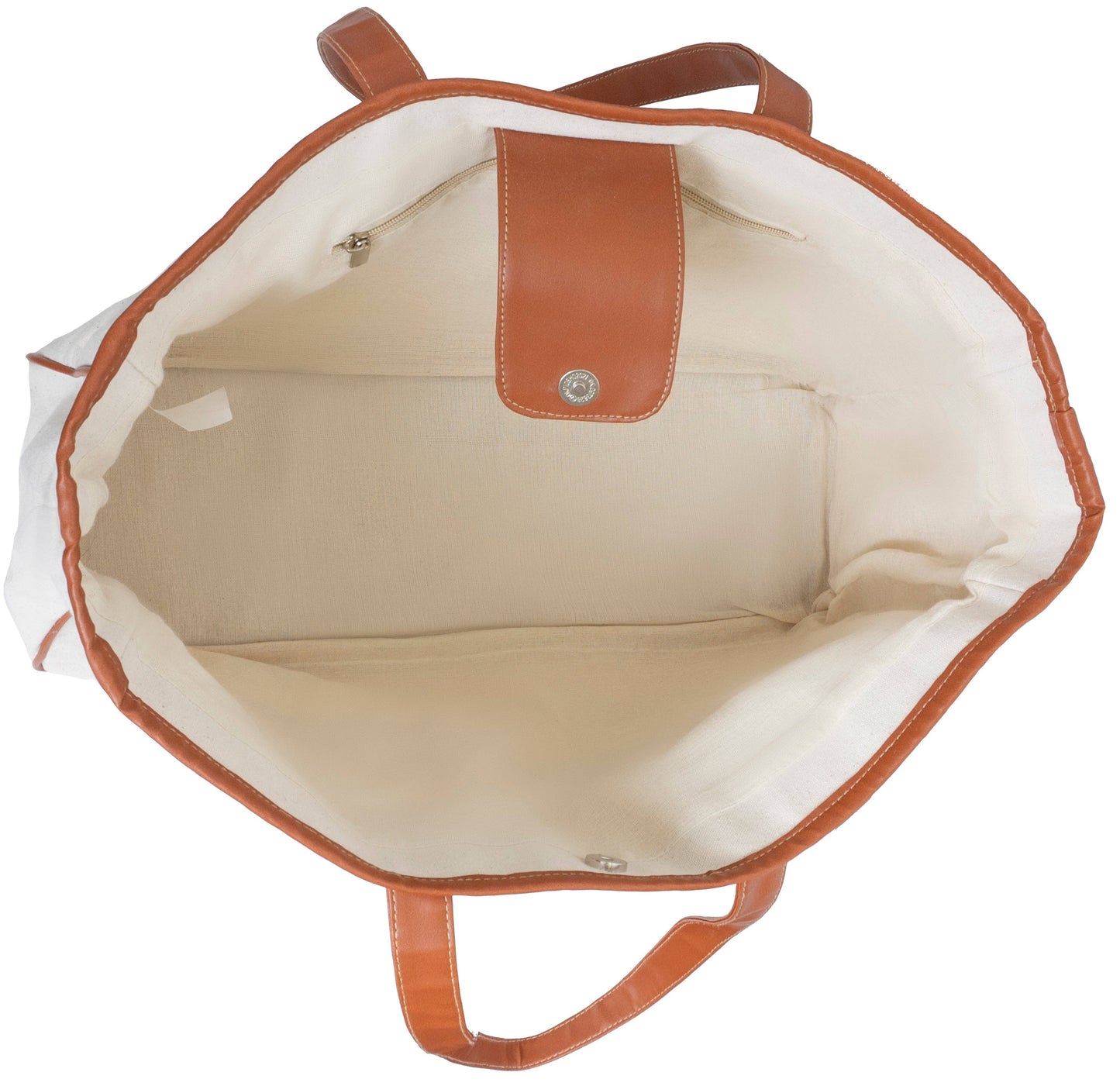 Magid Canvas Slogan Tote "LAKE LIFE"