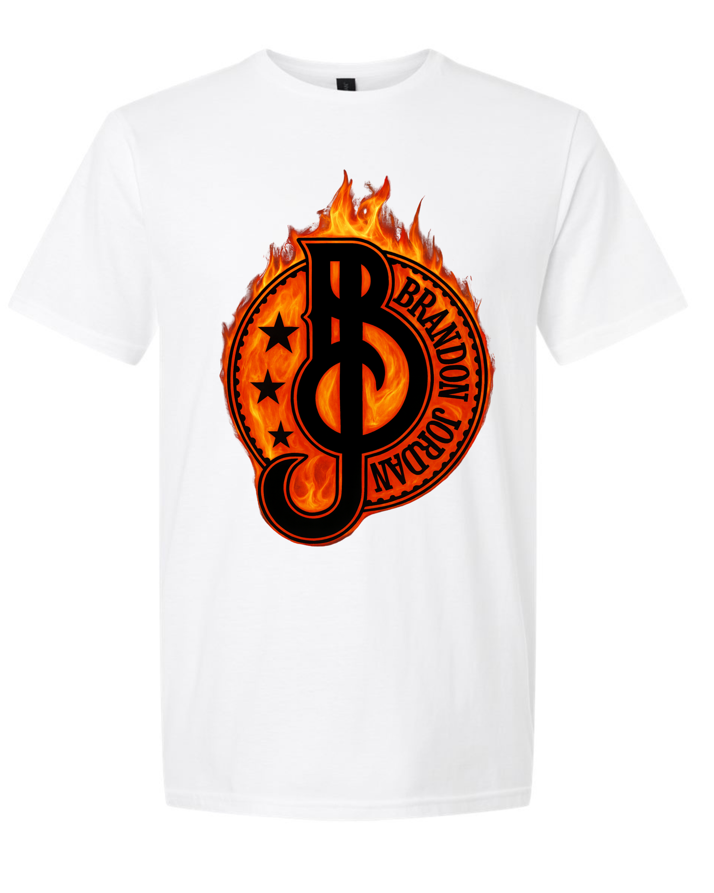 Brandon Jordan - Flaming Hot Logo T-Shirt