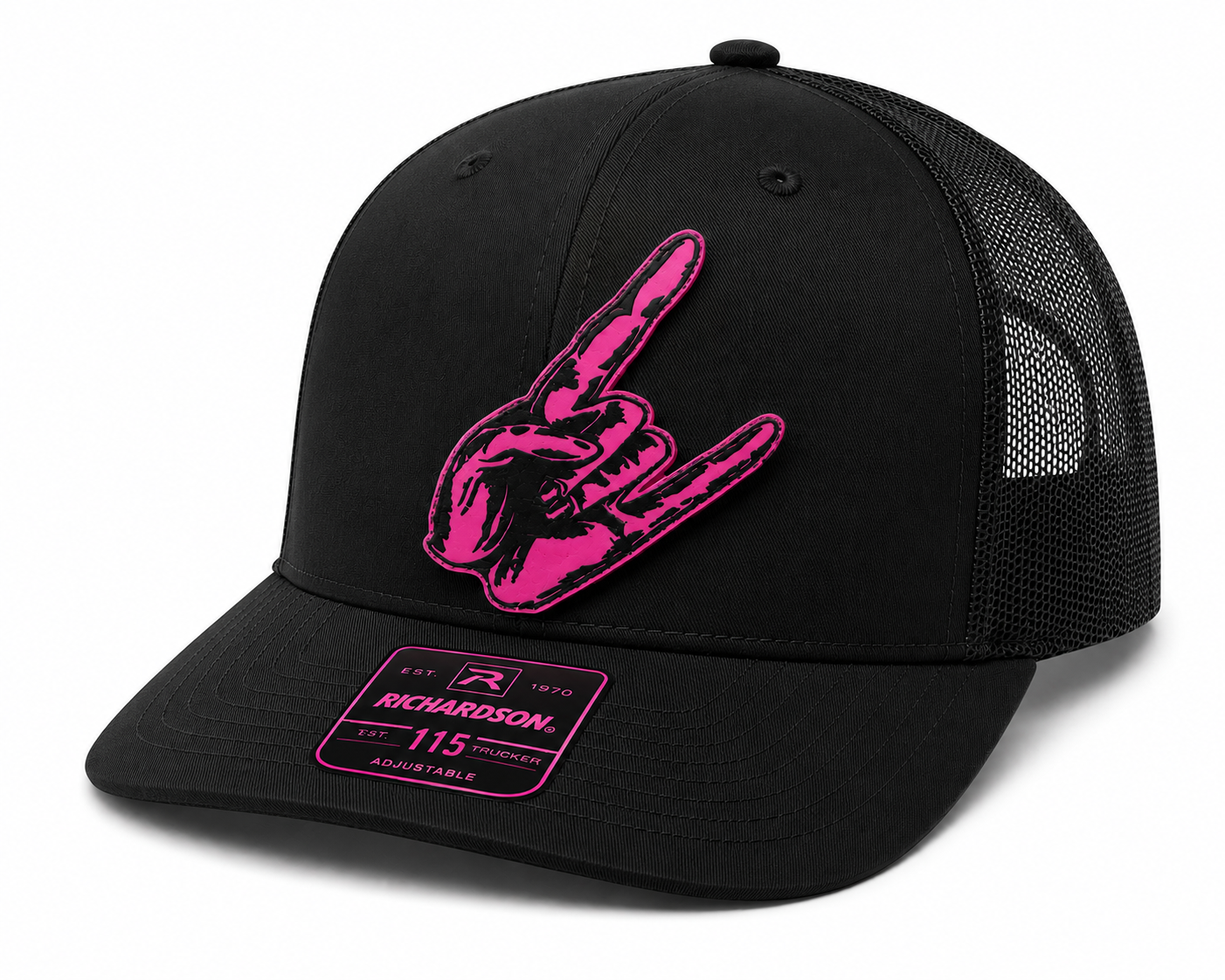 Richardson 115 (Women’s Cut) - Rock Hand - Black (Copy)