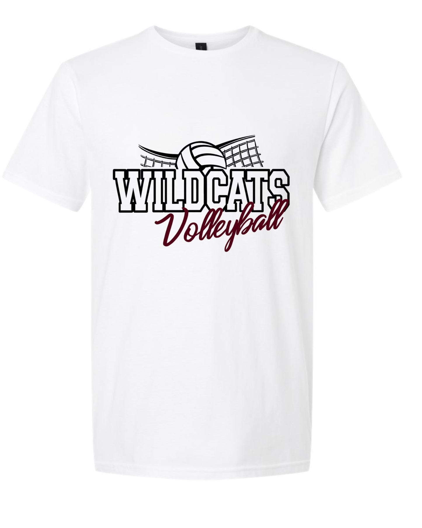 Shelby County Wildcats Volleyball T-shirt