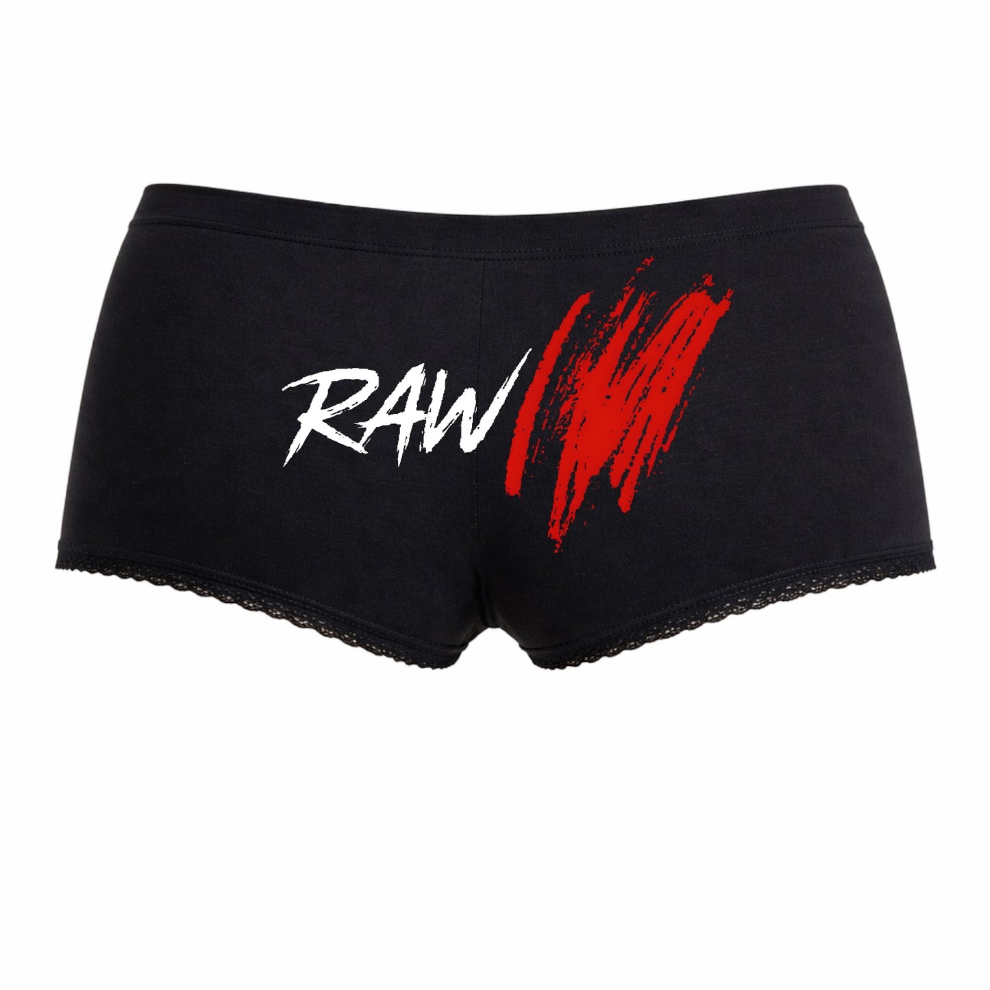 R.A.W Black Boyshorts