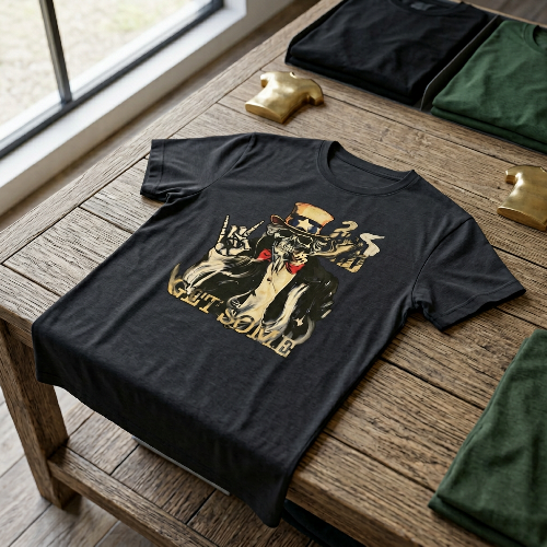 SB Creations Men's Black Tee