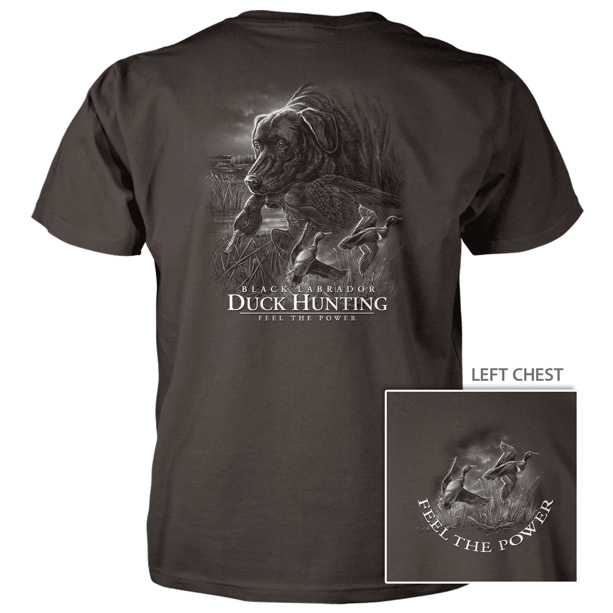Lab Duck Hunting - Graphic T-Shirt