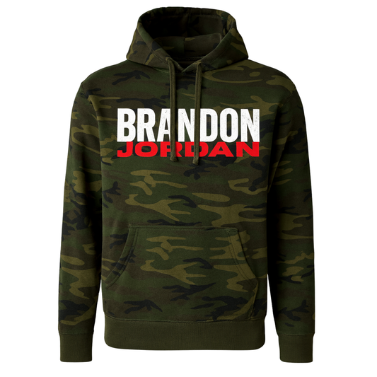Brandon Jordan - Camo Hoodie