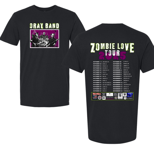 Oray Band Zombie Love Tour T-Shirt