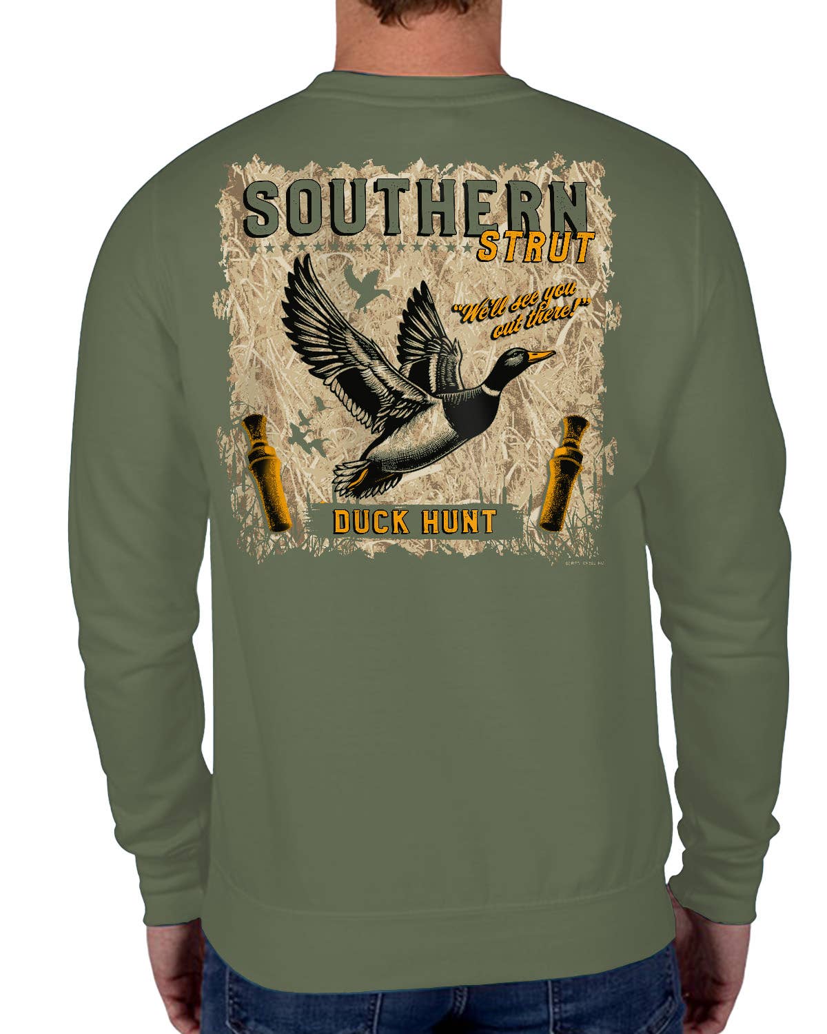 DUCK HUNT LABEL – "Cut 'Em!" Edition  Crewneck