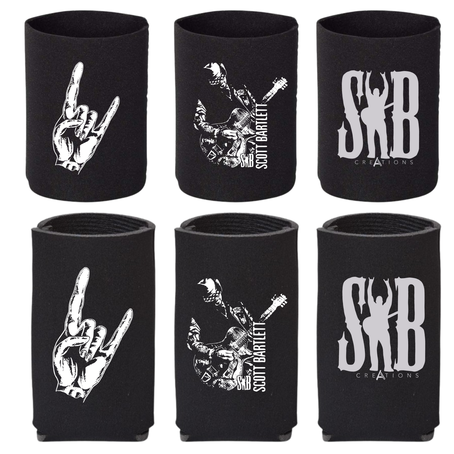 Neoprene Black Koozie
