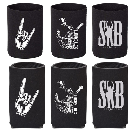 Neoprene Black Koozie