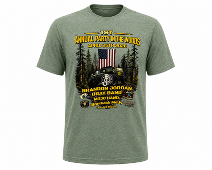 Party in the Woods - Event T-Shirt