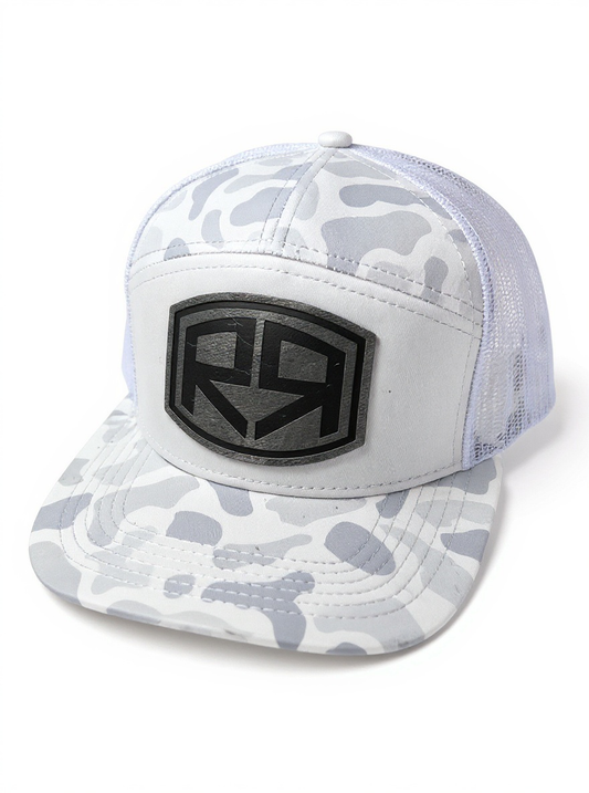 Camo - Lost Hat Co. - Old's Cool Camo - SA7AGE - Flatbill - White Camo
