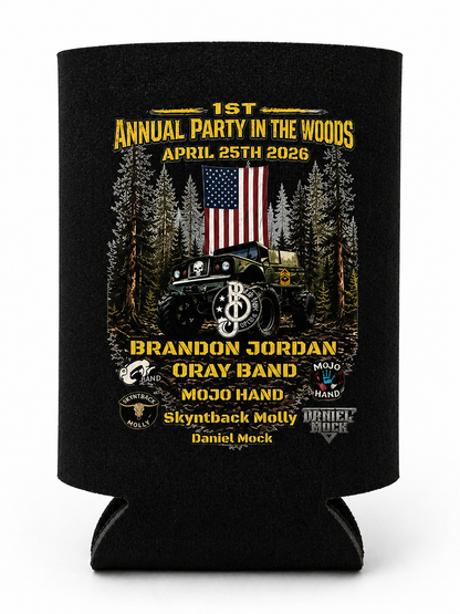 Party in the Woods - Koozies