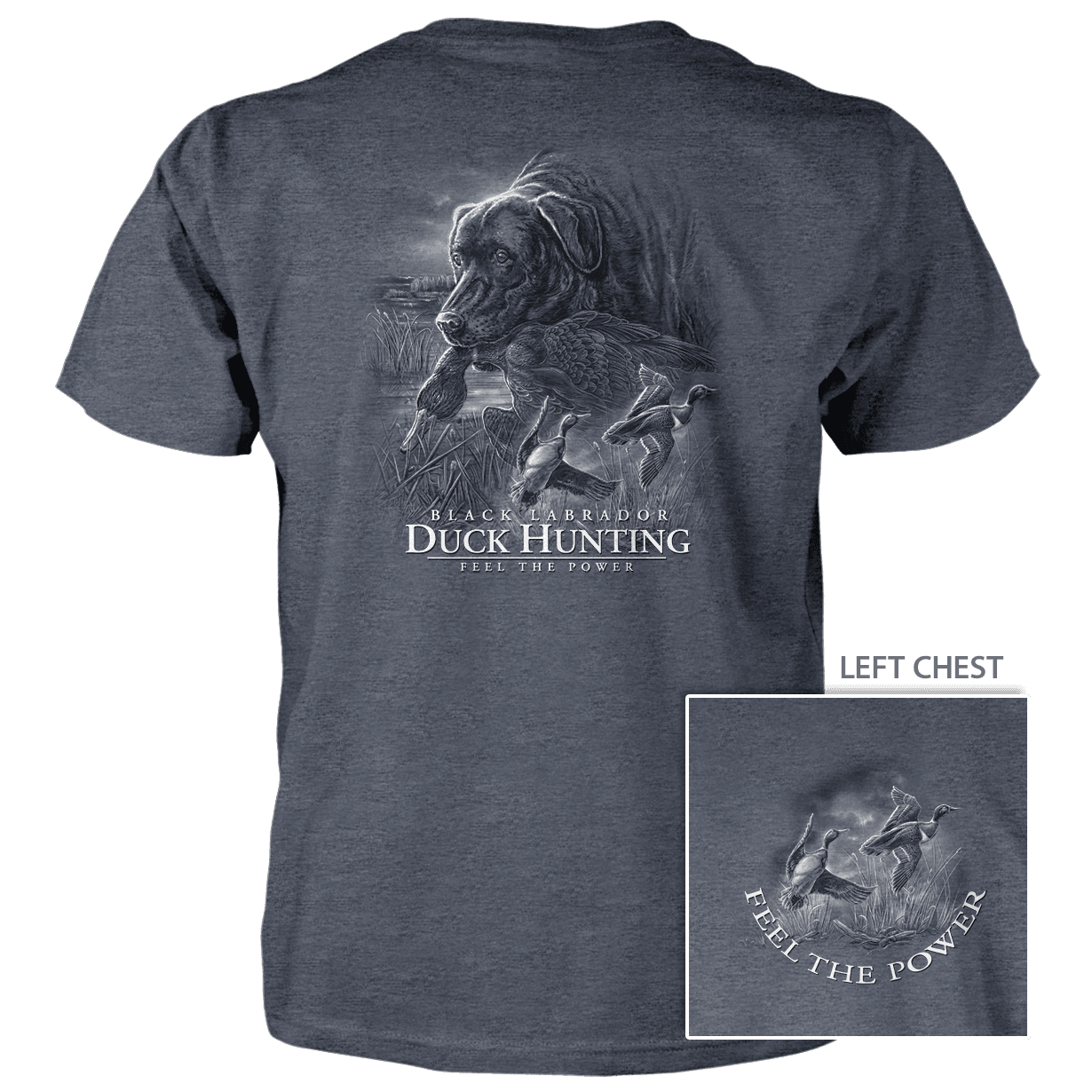 Lab Duck Hunting - Graphic T-Shirt