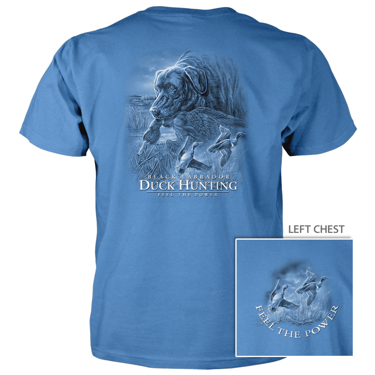 Lab Duck Hunting - Graphic T-Shirt