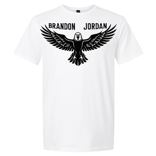 Brandon Jordan - Eagle Logo T-shirt