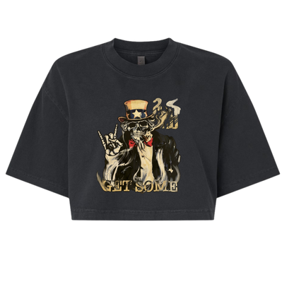SB Creations Cropped Tee - Black