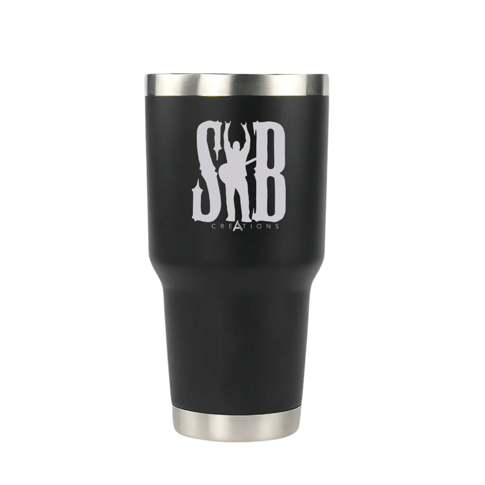 SB Creations - 30oz Tumbler Black