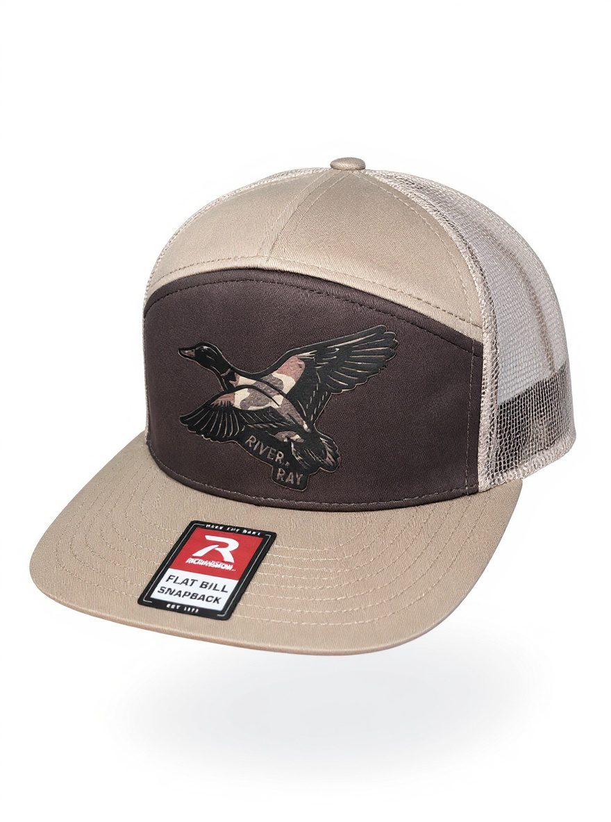 Richardson 168 - Flat Bill - Brown/Khaki