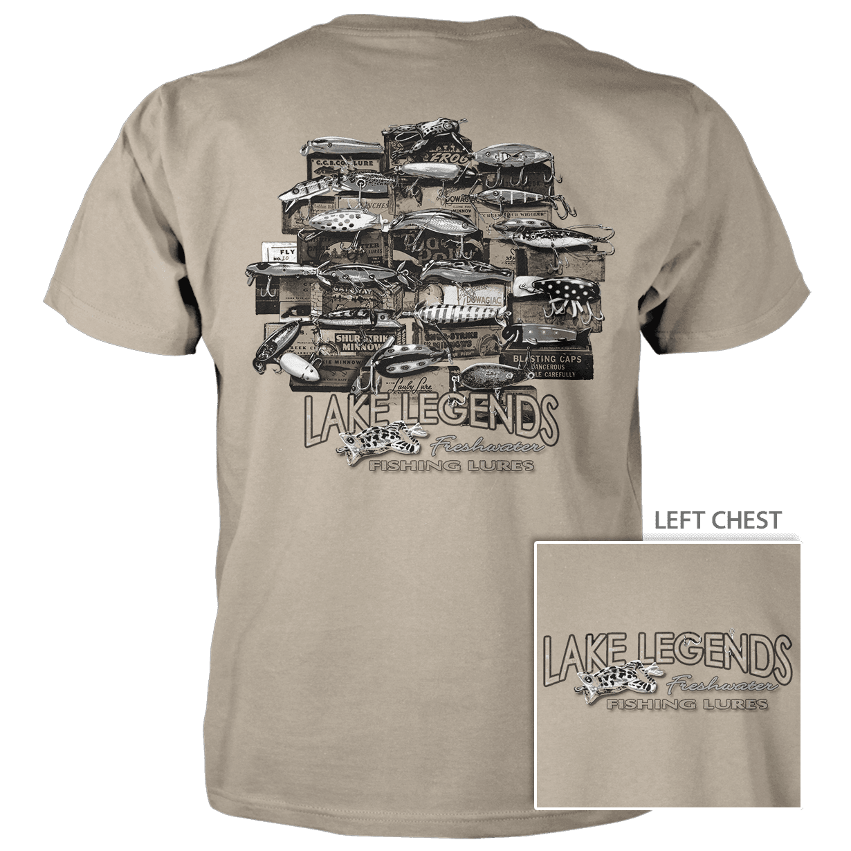 Lake Legends - Graphic T-Shirt