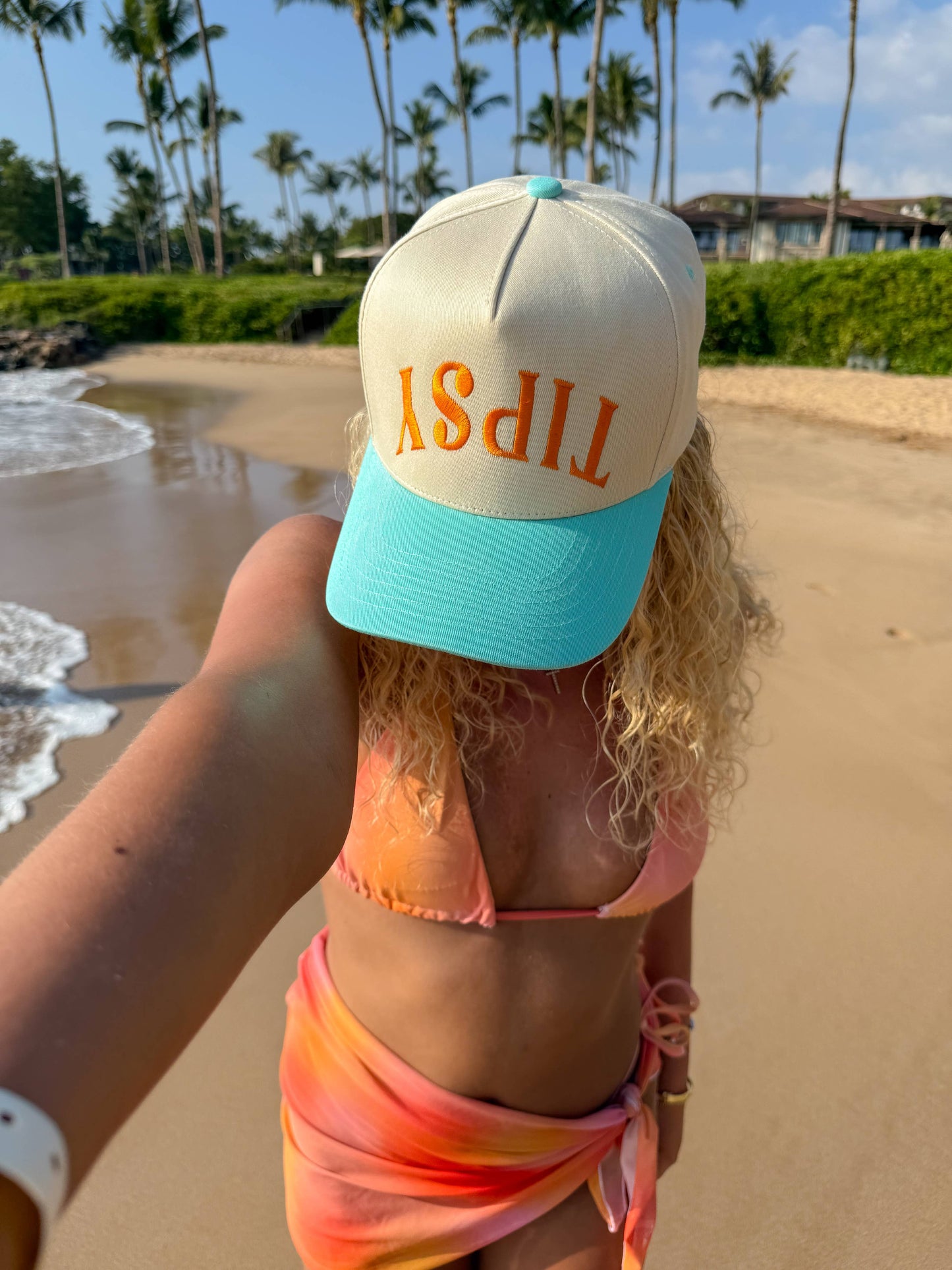 Tipsy C.C Embroidered Trucker Hat TCM0002