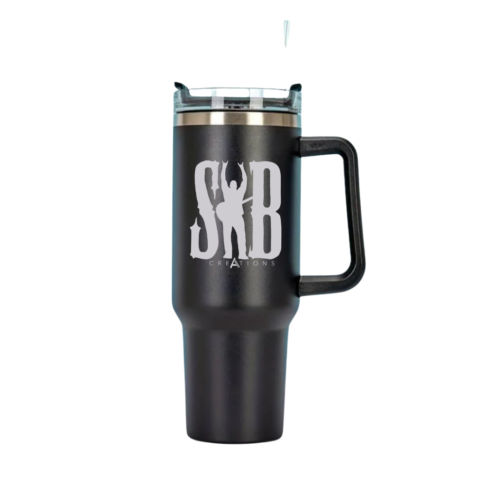 SB Creations - 40oz Tumbler Black