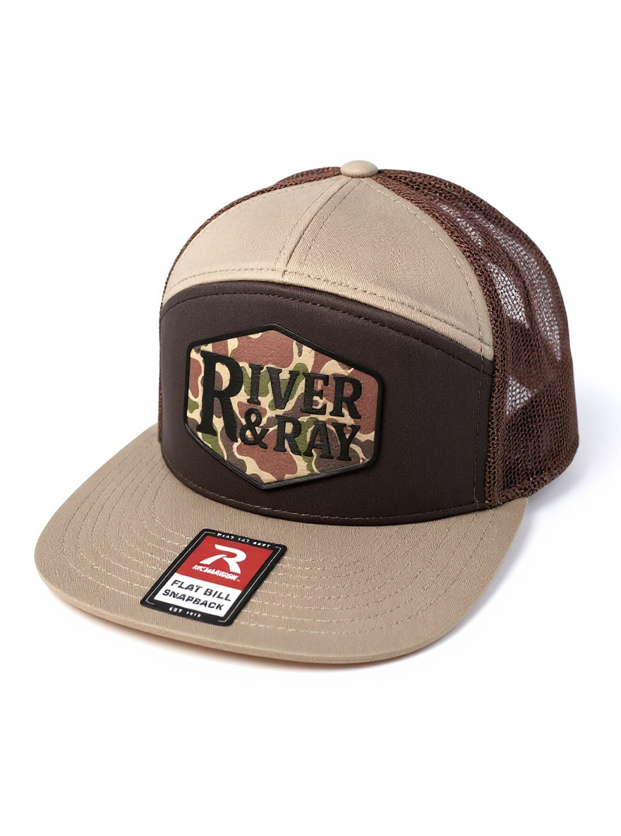 Richardson 168 - Flat Bill - Brown/Khaki