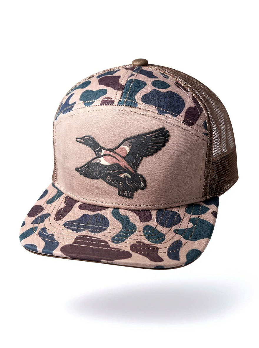Camo - Lost Hat Co. - Old's Cool Camo - SA7AGE - Flatbill - Brown Camo