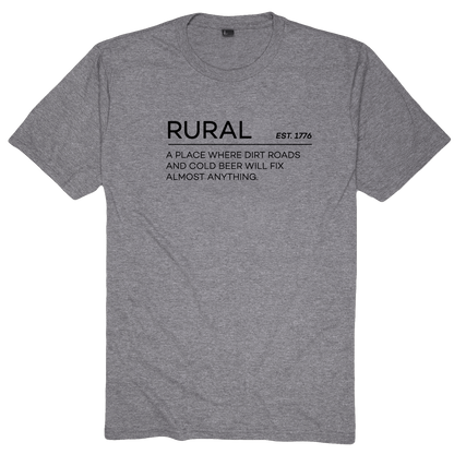 Rural Cloth Definition of Rual T-shirt