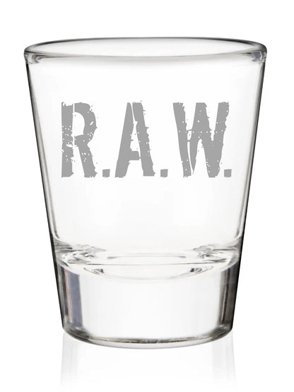 R.A.W Shotglass