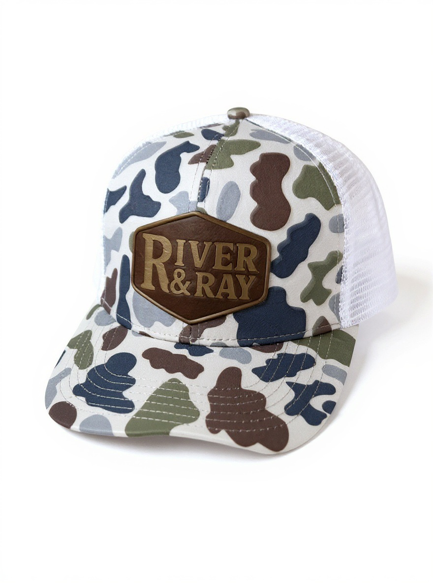 River & Ray - Camo - Lost Hat Co. - Old's School - SLATE