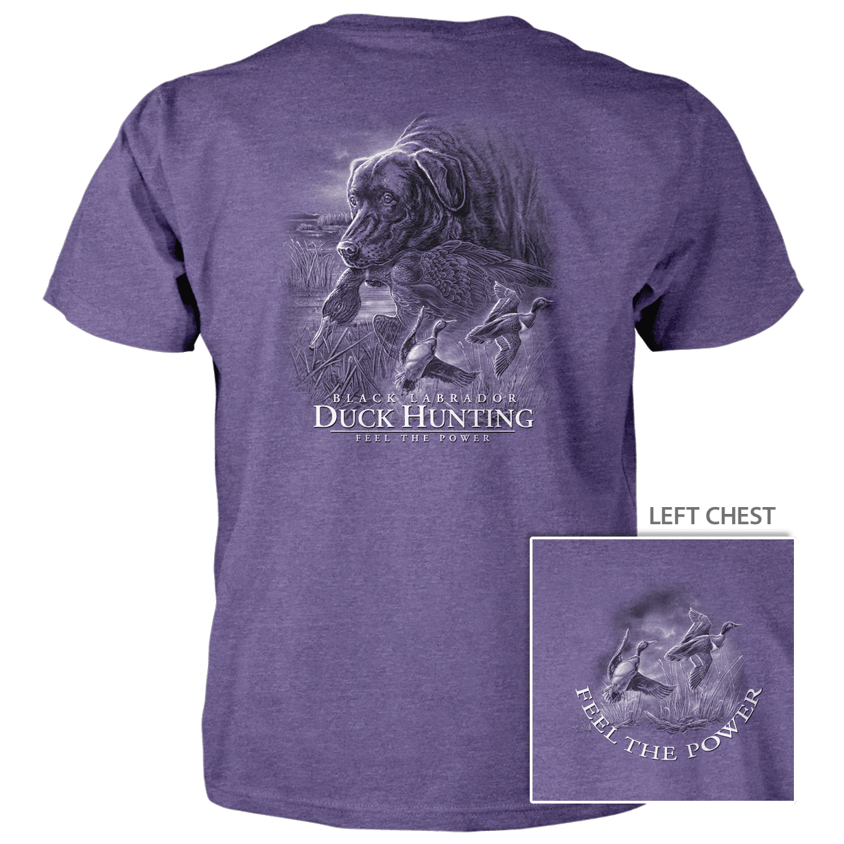 Lab Duck Hunting - Graphic T-Shirt