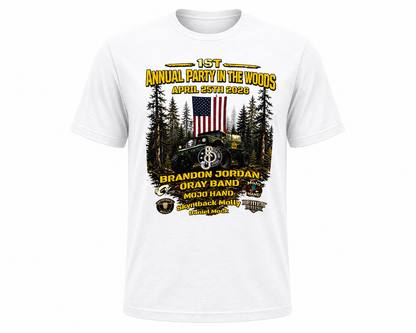 Party in the Woods - Event T-Shirt