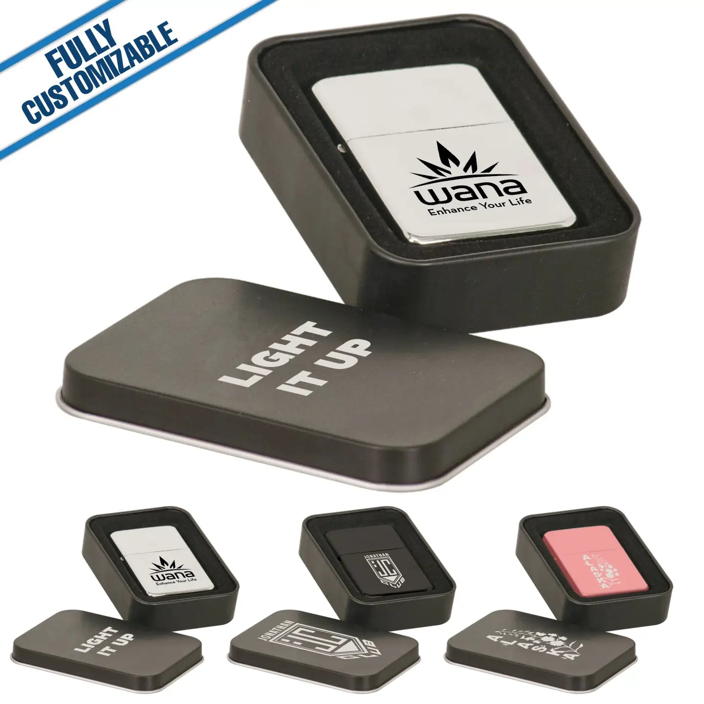 Laser Engraved Lighters