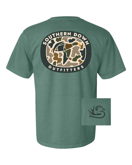 Southern Down Duck Camo Graphic T-shirt