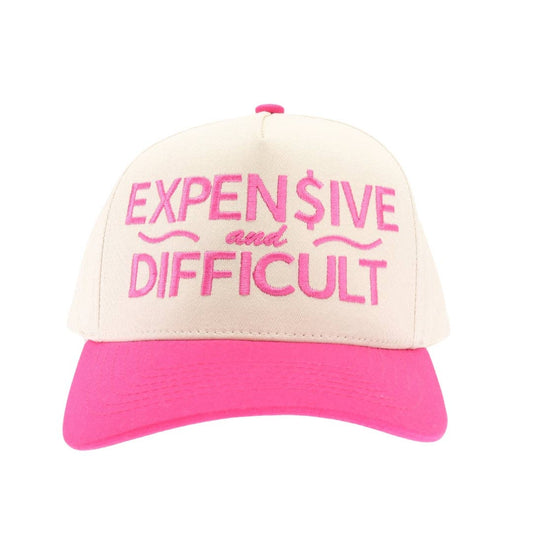 Expensive and Difficult Embroidered Trucker Hat