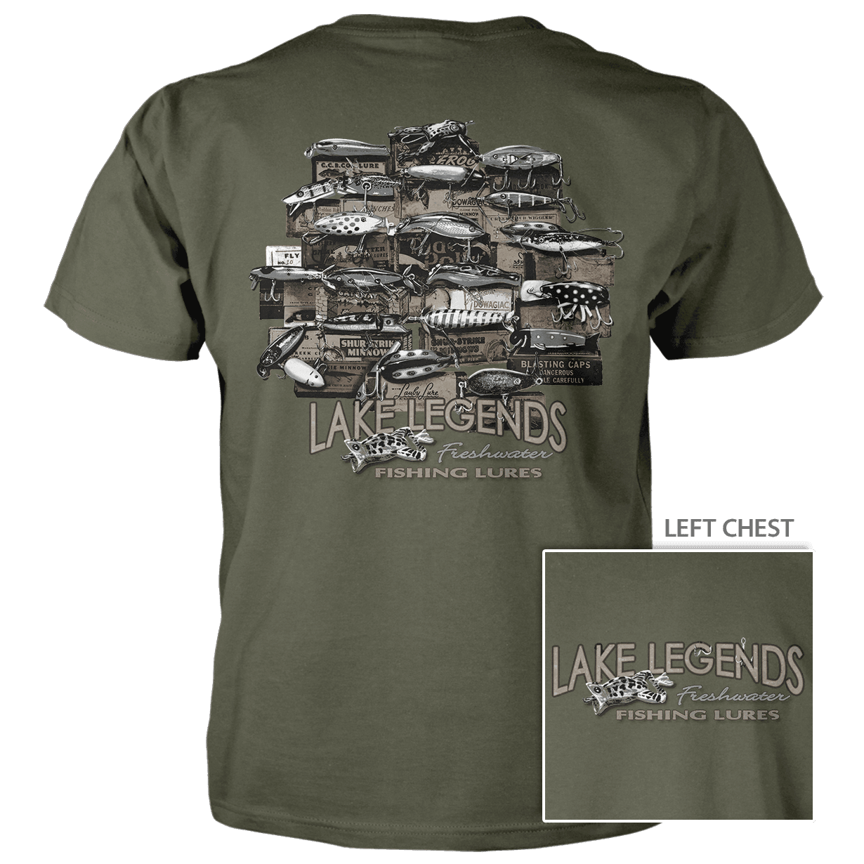 Lake Legends - Graphic T-Shirt
