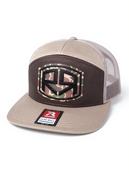 Richardson 168 - Flat Bill - Brown/Khaki