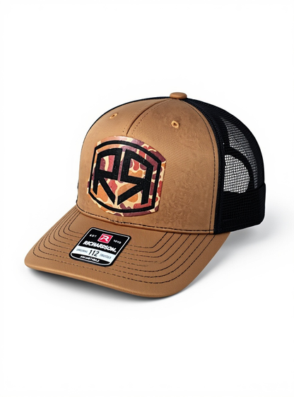 Richardson 112 - River & Ray Logo - Carmel/Black