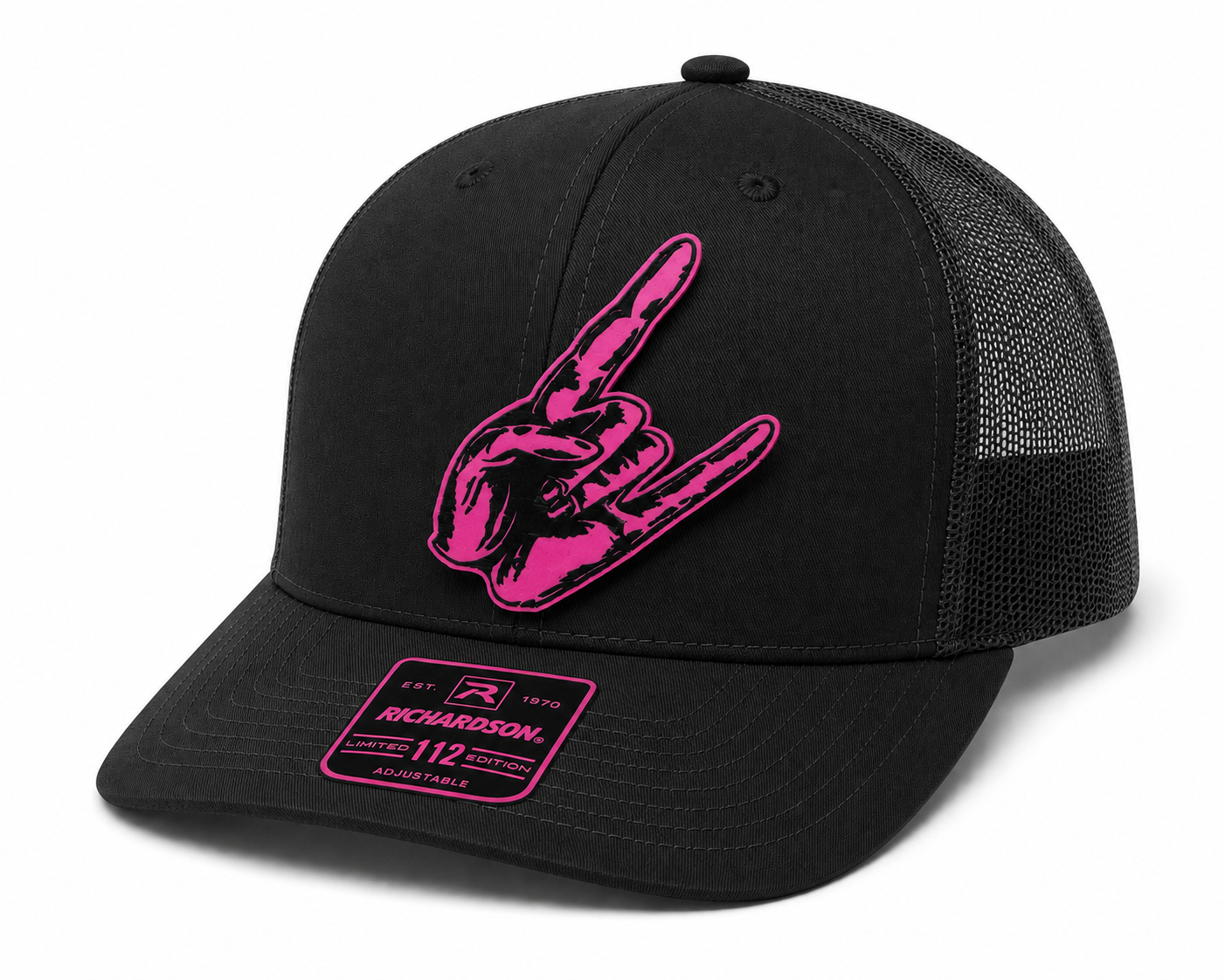 Richardson 112 - Rock Hand - Black
