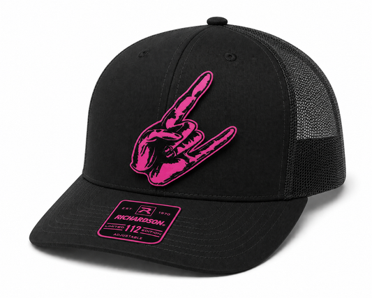 Richardson 112 - Rock Hand - Black