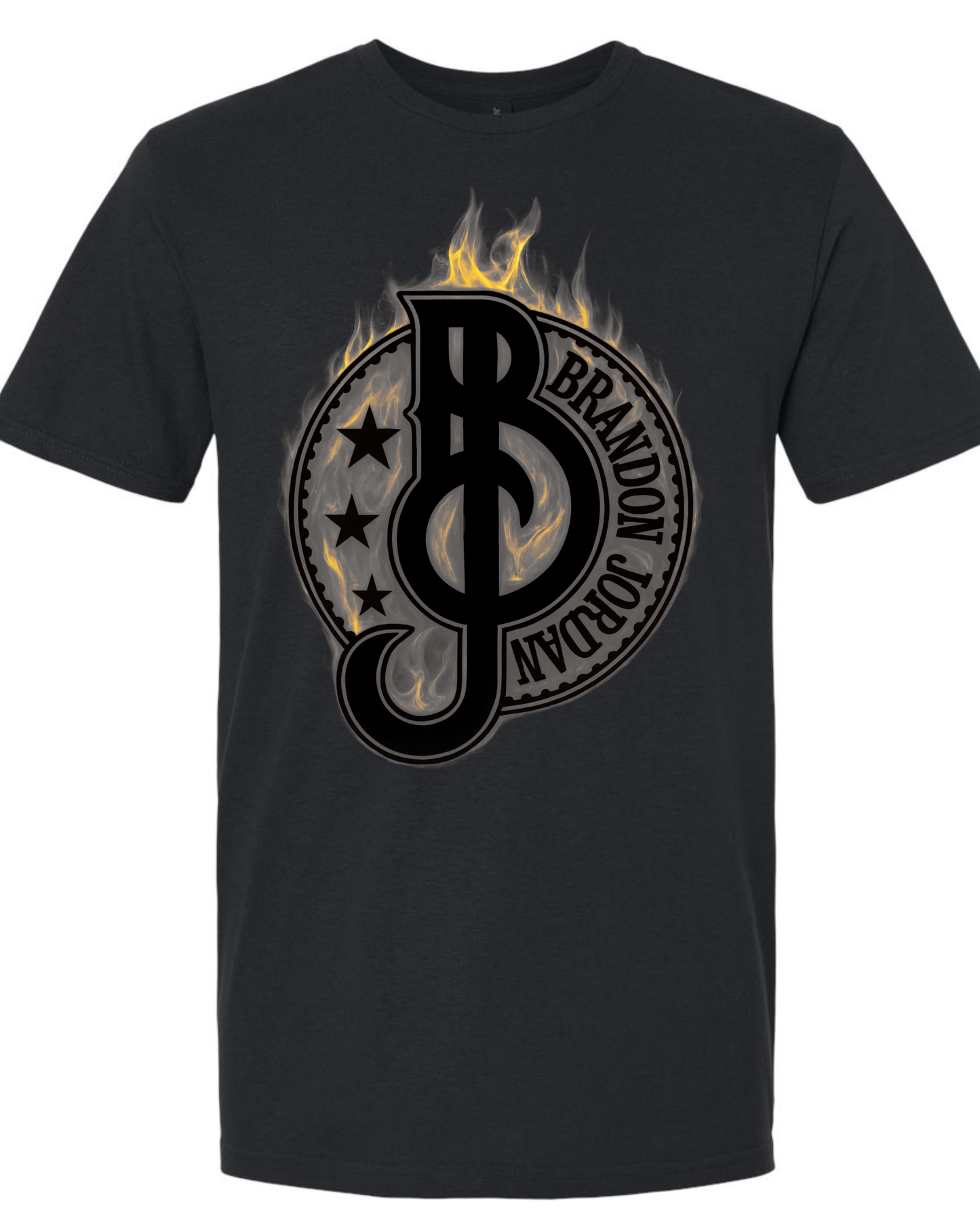 Brandon Jordan - Flaming Hot Logo T-Shirt