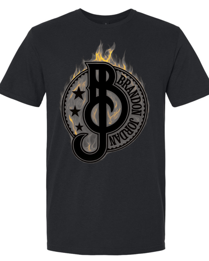Brandon Jordan - Flaming Hot Logo T-Shirt