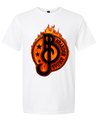 Brandon Jordan - Flaming Hot Logo T-Shirt