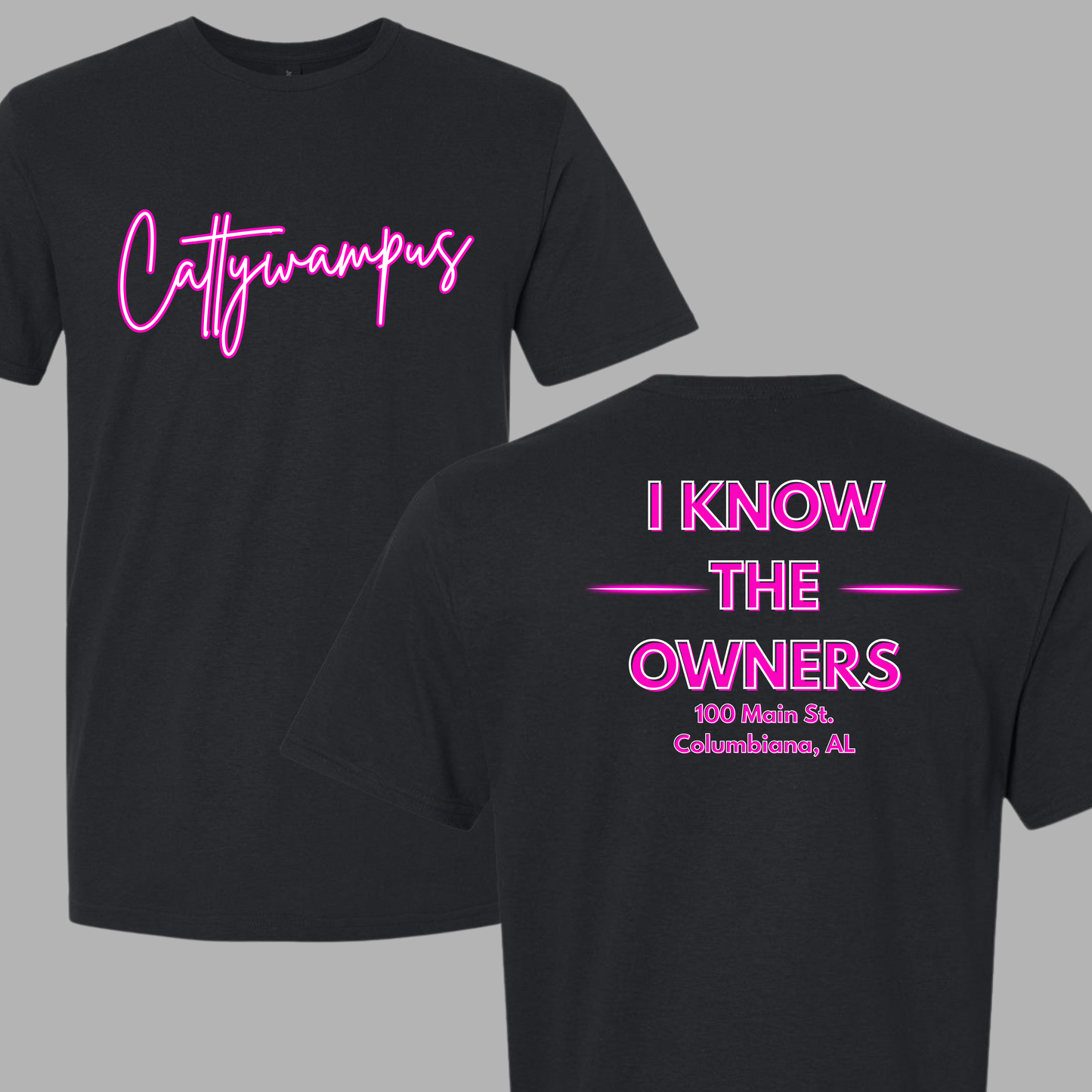 Cattywampus Black T-shirt