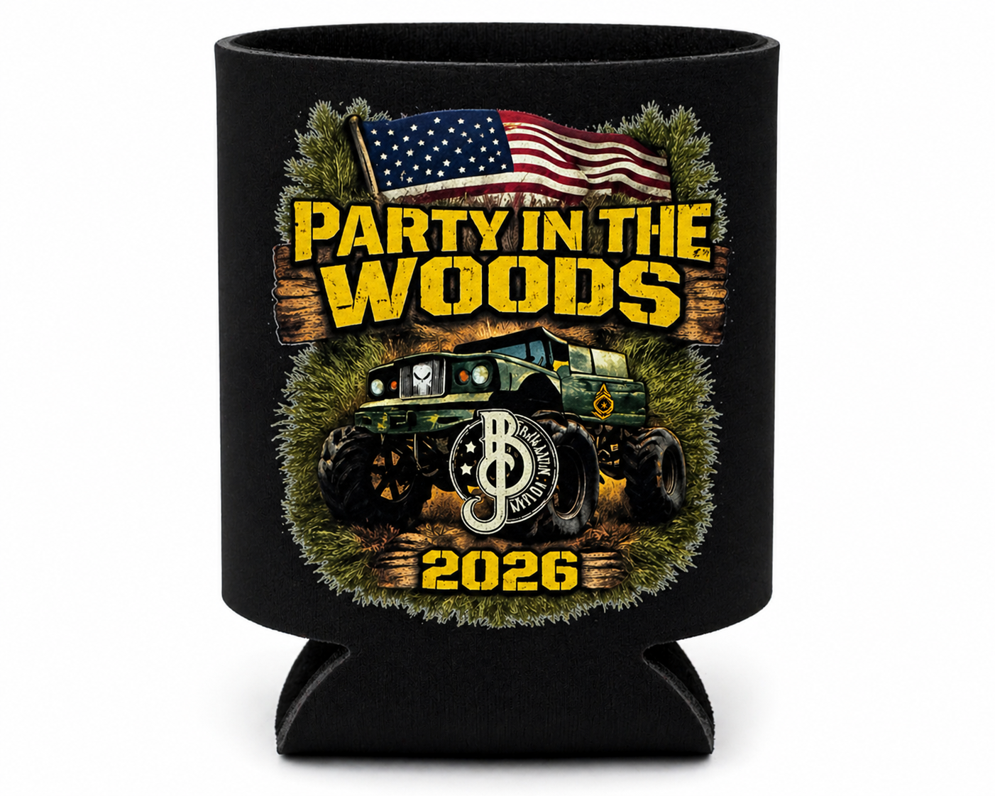 Party in the Woods - Koozies