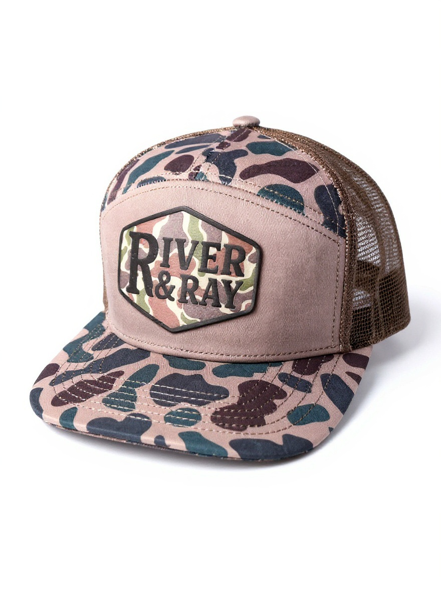 Camo - Lost Hat Co. - Old's Cool Camo - SA7AGE - Flatbill - Brown Camo