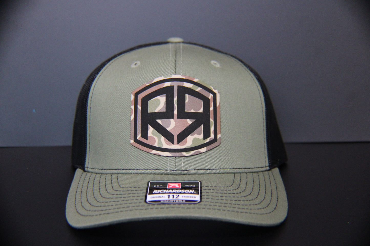Olive/Black - Duck Camo - Richardson 112