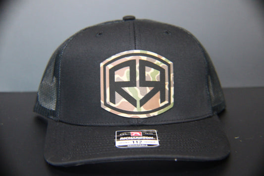 Black Solid - Fowl Play Camo - Richardson 112